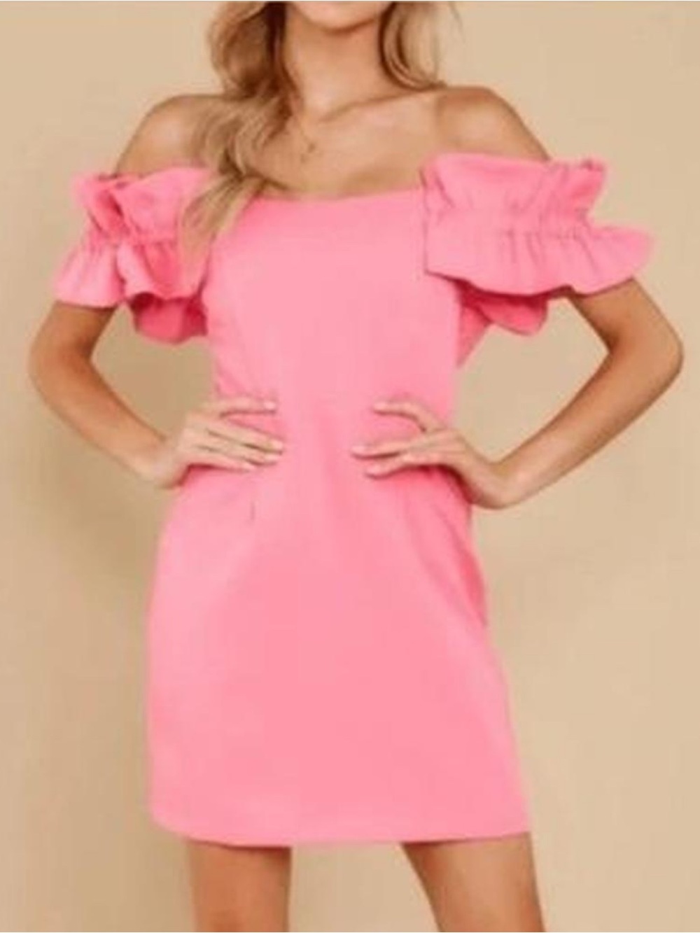 Do + Be Pink Mini Dress